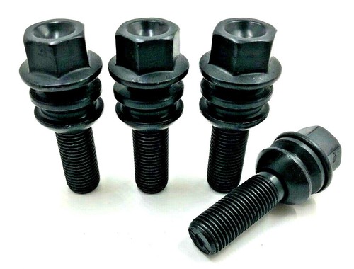 Alloy wheel bolts - bolts, black