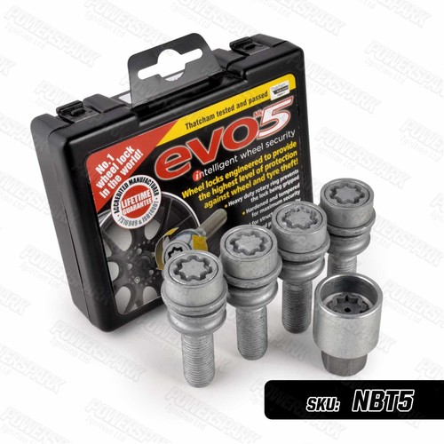 Locking wheel bolts - locking, alloy